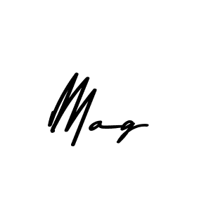 Mag stylish signature style. Best Handwritten Sign (Asem Kandis PERSONAL USE) for my name. Handwritten Signature Collection Ideas for my name Mag. Mag signature style 9 images and pictures png