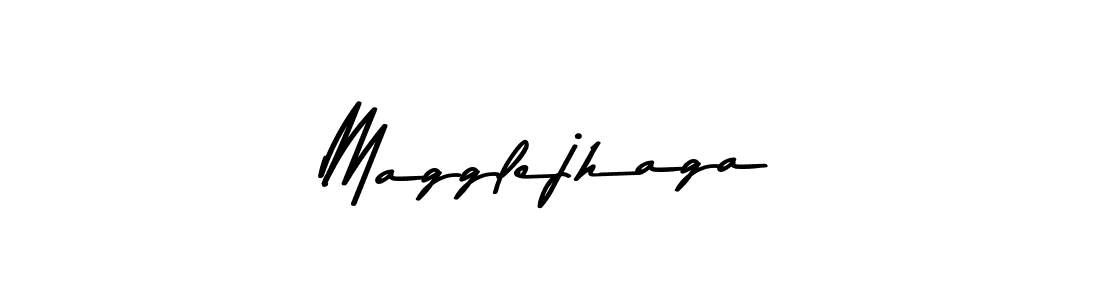 Magglejhaga stylish signature style. Best Handwritten Sign (Asem Kandis PERSONAL USE) for my name. Handwritten Signature Collection Ideas for my name Magglejhaga. Magglejhaga signature style 9 images and pictures png