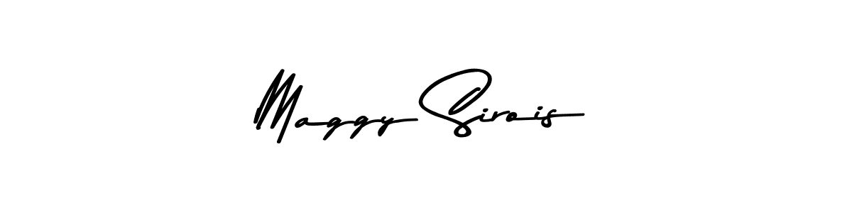 Make a short Maggy Sirois signature style. Manage your documents anywhere anytime using Asem Kandis PERSONAL USE. Create and add eSignatures, submit forms, share and send files easily. Maggy Sirois signature style 9 images and pictures png