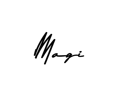 How to make Magi signature? Asem Kandis PERSONAL USE is a professional autograph style. Create handwritten signature for Magi name. Magi signature style 9 images and pictures png