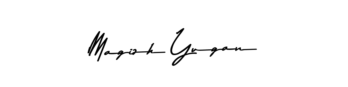 It looks lik you need a new signature style for name Magizh Yugan. Design unique handwritten (Asem Kandis PERSONAL USE) signature with our free signature maker in just a few clicks. Magizh Yugan signature style 9 images and pictures png