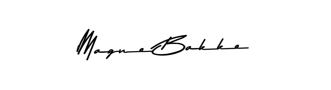 How to make Magne Bakke signature? Asem Kandis PERSONAL USE is a professional autograph style. Create handwritten signature for Magne Bakke name. Magne Bakke signature style 9 images and pictures png