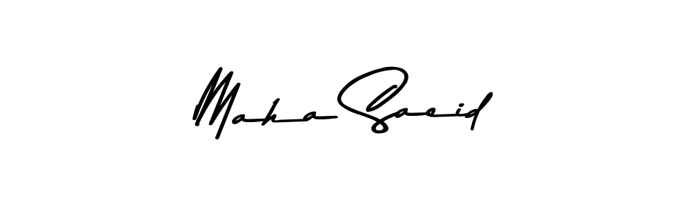 Asem Kandis PERSONAL USE is a professional signature style that is perfect for those who want to add a touch of class to their signature. It is also a great choice for those who want to make their signature more unique. Get Maha Saeid name to fancy signature for free. Maha Saeid signature style 9 images and pictures png