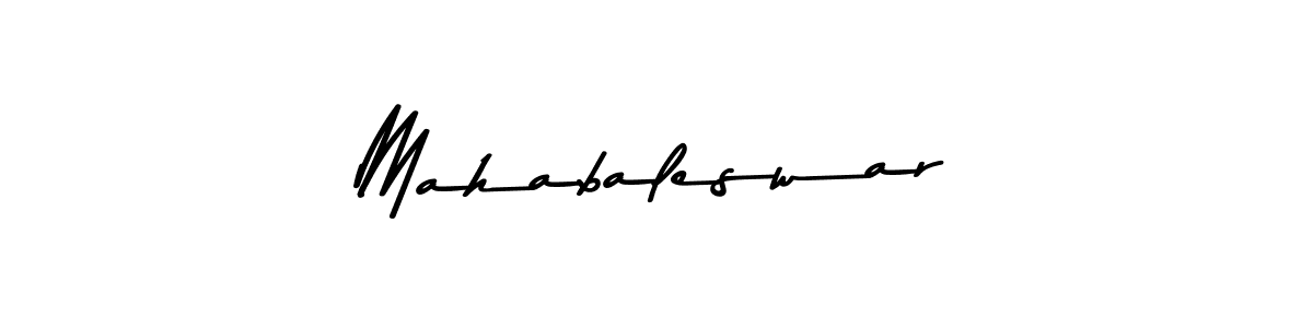 Design your own signature with our free online signature maker. With this signature software, you can create a handwritten (Asem Kandis PERSONAL USE) signature for name Mahabaleswar. Mahabaleswar signature style 9 images and pictures png
