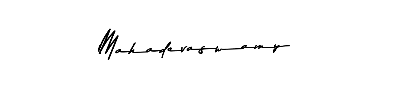 Use a signature maker to create a handwritten signature online. With this signature software, you can design (Asem Kandis PERSONAL USE) your own signature for name Mahadevaswamy. Mahadevaswamy signature style 9 images and pictures png