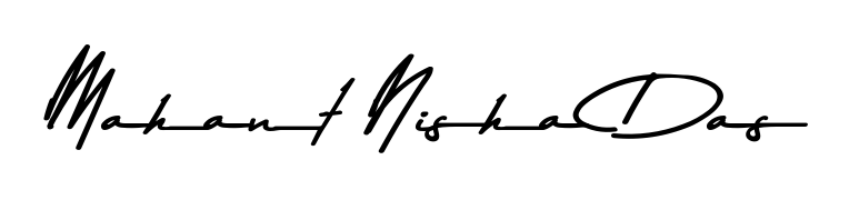 Looking for an artistic signature for Mahant Nisha Das? The Asem Kandis PERSONAL USE calligraphy style gives a sophisticated flow suitable for business cards and emails. Mahant Nisha Das signature style 9 images and pictures png