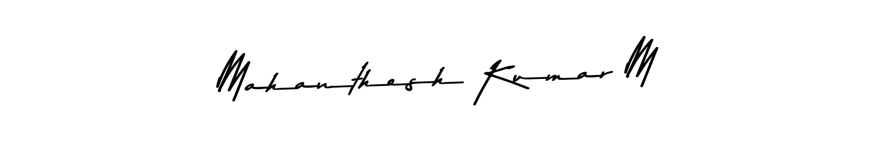 Also You can easily find your signature by using the search form. We will create Mahanthesh Kumar M name handwritten signature images for you free of cost using Asem Kandis PERSONAL USE sign style. Mahanthesh Kumar M signature style 9 images and pictures png