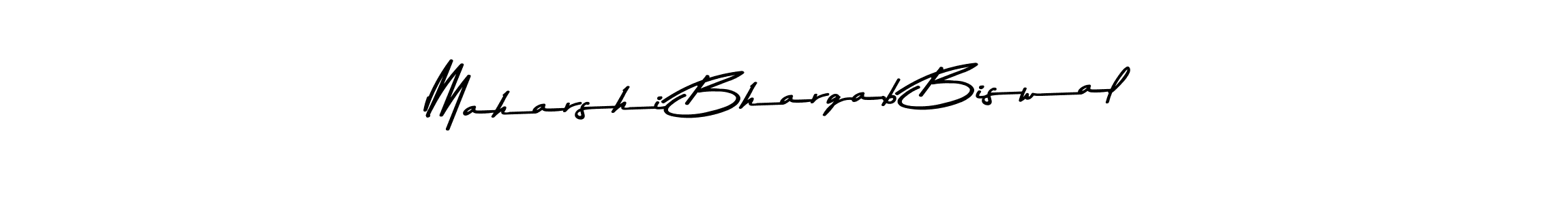 if you are searching for the best signature style for your name Maharshi Bhargab Biswal. so please give up your signature search. here we have designed multiple signature styles  using Asem Kandis PERSONAL USE. Maharshi Bhargab Biswal signature style 9 images and pictures png