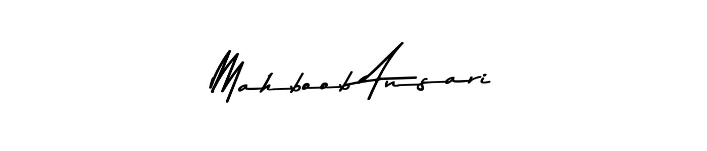 if you are searching for the best signature style for your name Mahboob Ansari. so please give up your signature search. here we have designed multiple signature styles  using Asem Kandis PERSONAL USE. Mahboob Ansari signature style 9 images and pictures png