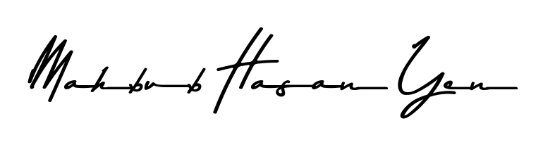 Express your personality with a custom Mahbub Hasan Yen signature crafted with Asem Kandis PERSONAL USE typography. Free transparent PNG download available. Mahbub Hasan Yen signature style 9 images and pictures png