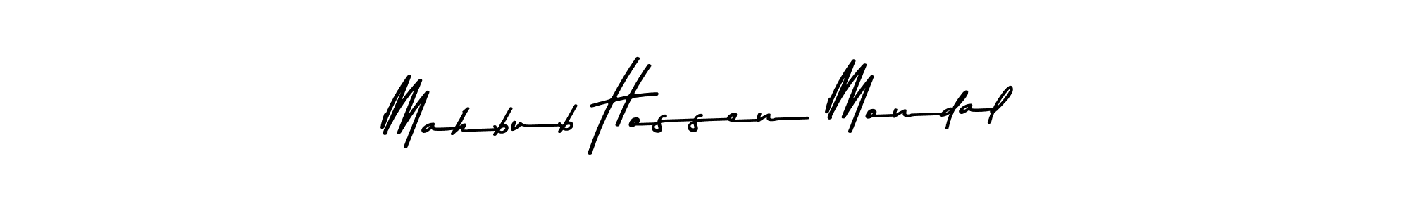 You can use this online signature creator to create a handwritten signature for the name Mahbub Hossen Mondal. This is the best online autograph maker. Mahbub Hossen Mondal signature style 9 images and pictures png