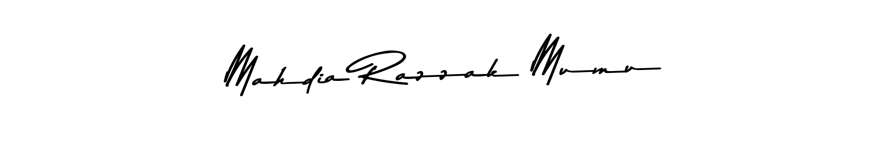 Asem Kandis PERSONAL USE is a professional signature style that is perfect for those who want to add a touch of class to their signature. It is also a great choice for those who want to make their signature more unique. Get Mahdia Razzak Mumu name to fancy signature for free. Mahdia Razzak Mumu signature style 9 images and pictures png