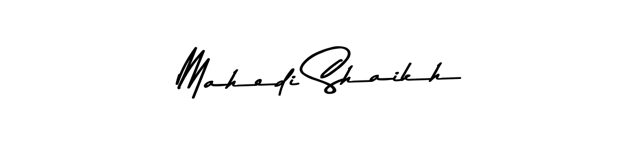 The best way (Asem Kandis PERSONAL USE) to make a short signature is to pick only two or three words in your name. The name Mahedi Shaikh include a total of six letters. For converting this name. Mahedi Shaikh signature style 9 images and pictures png