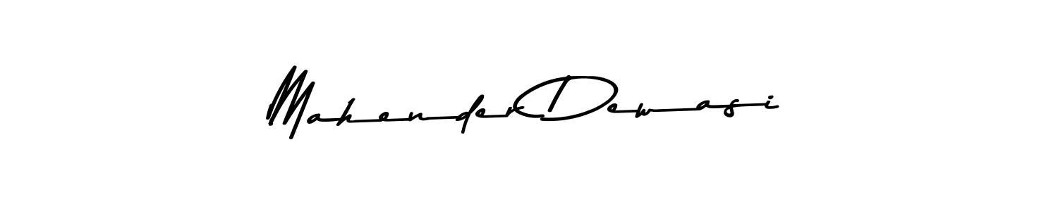 Create a beautiful signature design for name Mahender Dewasi. With this signature (Asem Kandis PERSONAL USE) fonts, you can make a handwritten signature for free. Mahender Dewasi signature style 9 images and pictures png