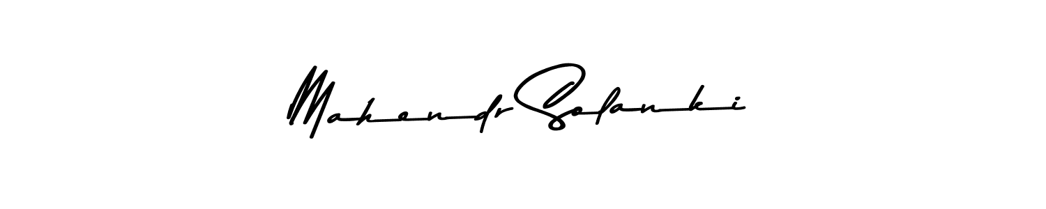 Make a beautiful signature design for name Mahendr Solanki. With this signature (Asem Kandis PERSONAL USE) style, you can create a handwritten signature for free. Mahendr Solanki signature style 9 images and pictures png