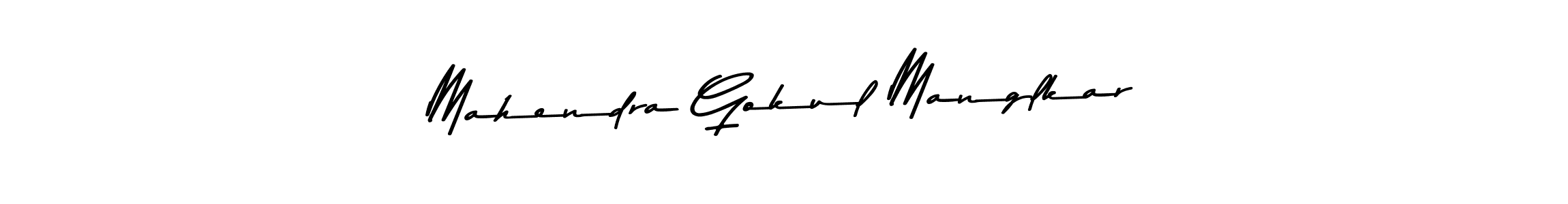 Also we have Mahendra Gokul Manglkar name is the best signature style. Create professional handwritten signature collection using Asem Kandis PERSONAL USE autograph style. Mahendra Gokul Manglkar signature style 9 images and pictures png