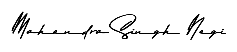 Style your name Mahendra Singh Negi with confidence using Asem Kandis PERSONAL USE signature design. Simple, elegant, and ready for immediate document use. Mahendra Singh Negi signature style 9 images and pictures png
