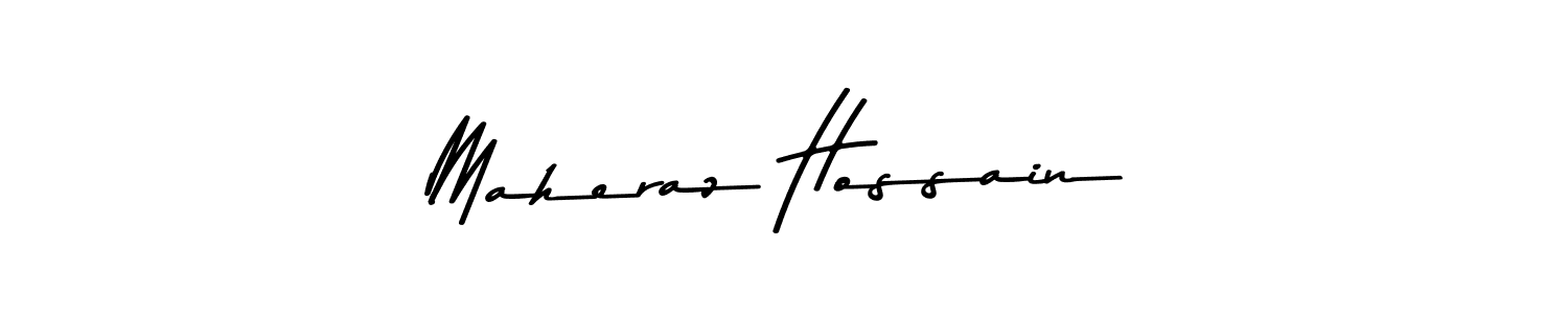 Use a signature maker to create a handwritten signature online. With this signature software, you can design (Asem Kandis PERSONAL USE) your own signature for name Maheraz Hossain. Maheraz Hossain signature style 9 images and pictures png