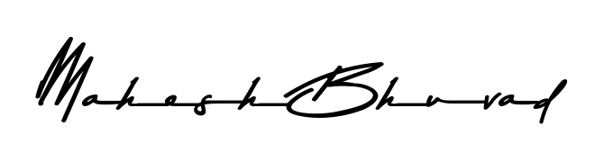 The Asem Kandis PERSONAL USE font gives name Mahesh Bhuvad a signature that looks effortless yet distinguished. Download high-res PNG instantly. Mahesh Bhuvad signature style 9 images and pictures png
