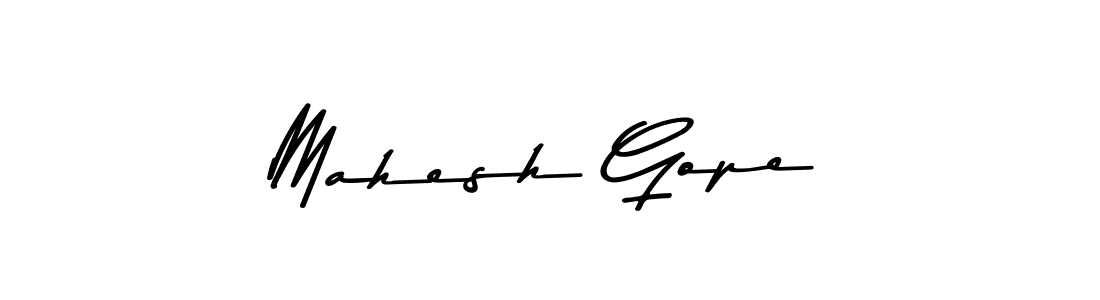 The best way (Asem Kandis PERSONAL USE) to make a short signature is to pick only two or three words in your name. The name Mahesh Gope include a total of six letters. For converting this name. Mahesh Gope signature style 9 images and pictures png