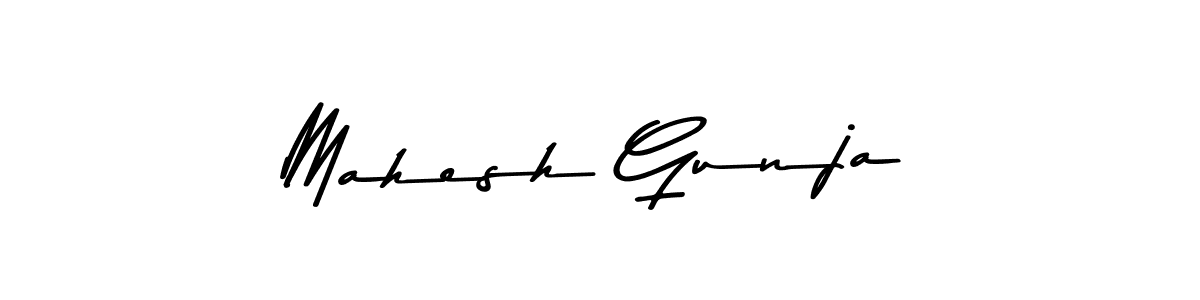 You can use this online signature creator to create a handwritten signature for the name Mahesh Gunja. This is the best online autograph maker. Mahesh Gunja signature style 9 images and pictures png