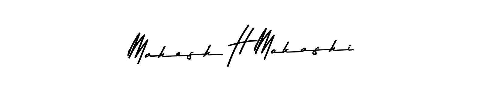 Here are the top 10 professional signature styles for the name Mahesh H Mokashi. These are the best autograph styles you can use for your name. Mahesh H Mokashi signature style 9 images and pictures png