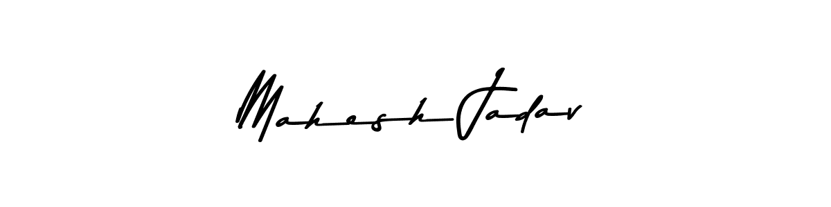 Design your own signature with our free online signature maker. With this signature software, you can create a handwritten (Asem Kandis PERSONAL USE) signature for name Mahesh Jadav. Mahesh Jadav signature style 9 images and pictures png