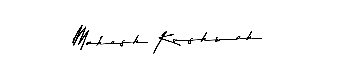 How to make Mahesh Kushwah signature? Asem Kandis PERSONAL USE is a professional autograph style. Create handwritten signature for Mahesh Kushwah name. Mahesh Kushwah signature style 9 images and pictures png