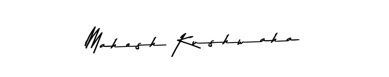 Mahesh Kushwaha stylish signature style. Best Handwritten Sign (Asem Kandis PERSONAL USE) for my name. Handwritten Signature Collection Ideas for my name Mahesh Kushwaha. Mahesh Kushwaha signature style 9 images and pictures png