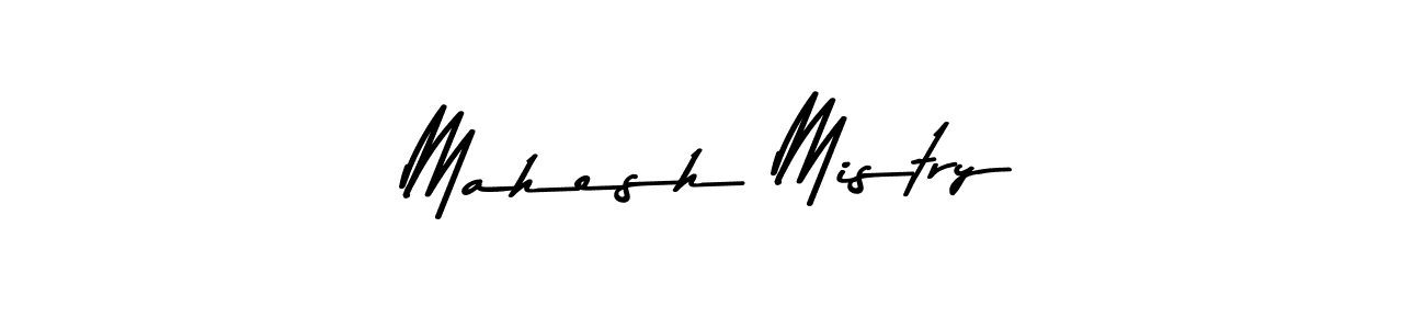 Design your own signature with our free online signature maker. With this signature software, you can create a handwritten (Asem Kandis PERSONAL USE) signature for name Mahesh Mistry. Mahesh Mistry signature style 9 images and pictures png