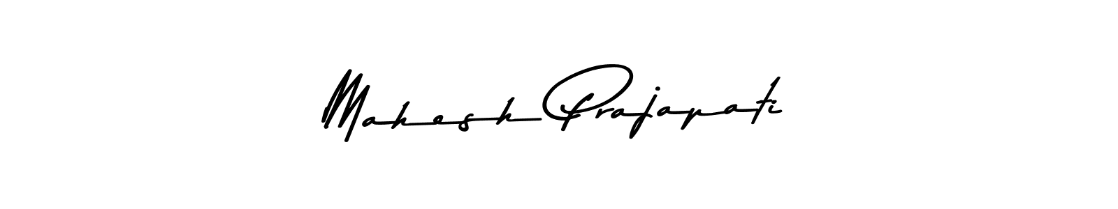 Create a beautiful signature design for name Mahesh Prajapati. With this signature (Asem Kandis PERSONAL USE) fonts, you can make a handwritten signature for free. Mahesh Prajapati signature style 9 images and pictures png