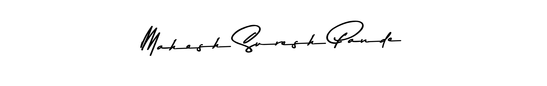 How to make Mahesh Suresh Pande signature? Asem Kandis PERSONAL USE is a professional autograph style. Create handwritten signature for Mahesh Suresh Pande name. Mahesh Suresh Pande signature style 9 images and pictures png