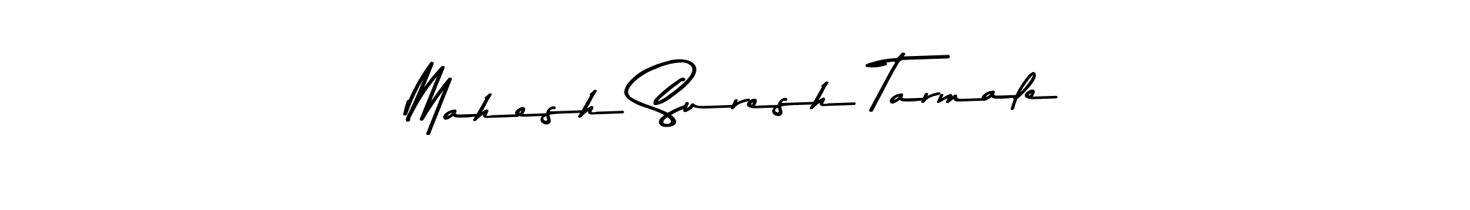 Create a beautiful signature design for name Mahesh Suresh Tarmale. With this signature (Asem Kandis PERSONAL USE) fonts, you can make a handwritten signature for free. Mahesh Suresh Tarmale signature style 9 images and pictures png