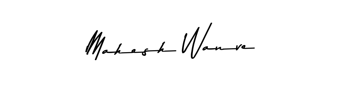 Similarly Asem Kandis PERSONAL USE is the best handwritten signature design. Signature creator online .You can use it as an online autograph creator for name Mahesh Wanve. Mahesh Wanve signature style 9 images and pictures png