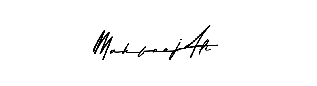 Design your own signature with our free online signature maker. With this signature software, you can create a handwritten (Asem Kandis PERSONAL USE) signature for name Mahfooj Ali. Mahfooj Ali signature style 9 images and pictures png