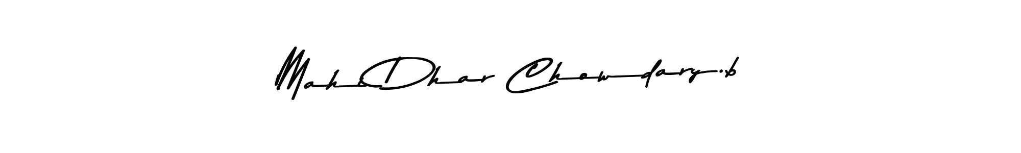 Make a beautiful signature design for name Mahi Dhar Chowdary.b. Use this online signature maker to create a handwritten signature for free. Mahi Dhar Chowdary.b signature style 9 images and pictures png