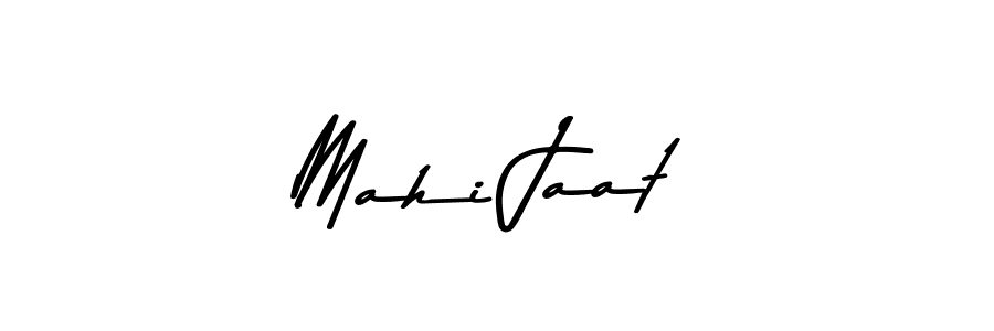 The best way (Asem Kandis PERSONAL USE) to make a short signature is to pick only two or three words in your name. The name Mahi Jaat include a total of six letters. For converting this name. Mahi Jaat signature style 9 images and pictures png
