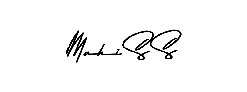 How to Draw Mahi S S signature style? Asem Kandis PERSONAL USE is a latest design signature styles for name Mahi S S. Mahi S S signature style 9 images and pictures png