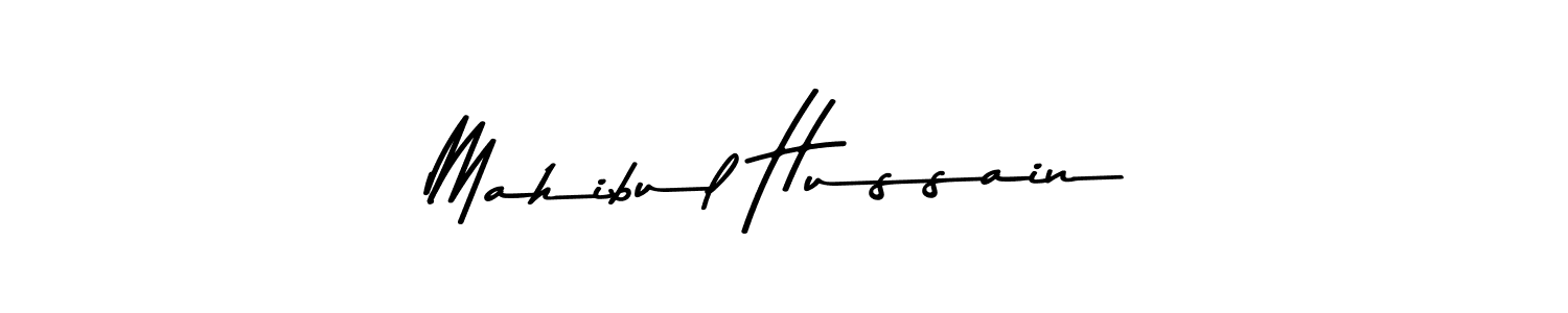 Use a signature maker to create a handwritten signature online. With this signature software, you can design (Asem Kandis PERSONAL USE) your own signature for name Mahibul Hussain. Mahibul Hussain signature style 9 images and pictures png