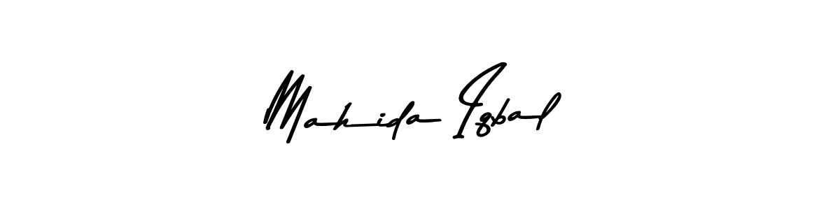 Make a beautiful signature design for name Mahida Iqbal. Use this online signature maker to create a handwritten signature for free. Mahida Iqbal signature style 9 images and pictures png
