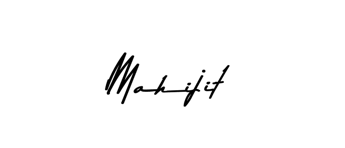 Use a signature maker to create a handwritten signature online. With this signature software, you can design (Asem Kandis PERSONAL USE) your own signature for name Mahijit. Mahijit signature style 9 images and pictures png