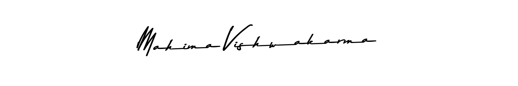 Mahima Vishwakarma stylish signature style. Best Handwritten Sign (Asem Kandis PERSONAL USE) for my name. Handwritten Signature Collection Ideas for my name Mahima Vishwakarma. Mahima Vishwakarma signature style 9 images and pictures png