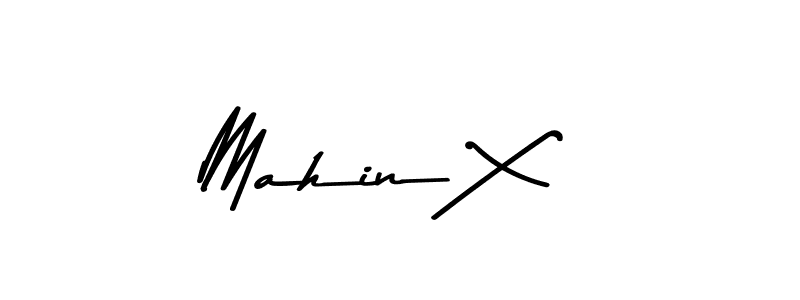 Create a beautiful signature design for name Mahin X!. With this signature (Asem Kandis PERSONAL USE) fonts, you can make a handwritten signature for free. Mahin X! signature style 9 images and pictures png