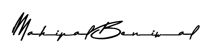 Style your name Mahipal Beniwal with confidence using Asem Kandis PERSONAL USE signature design. Simple, elegant, and ready for immediate document use. Mahipal Beniwal signature style 9 images and pictures png