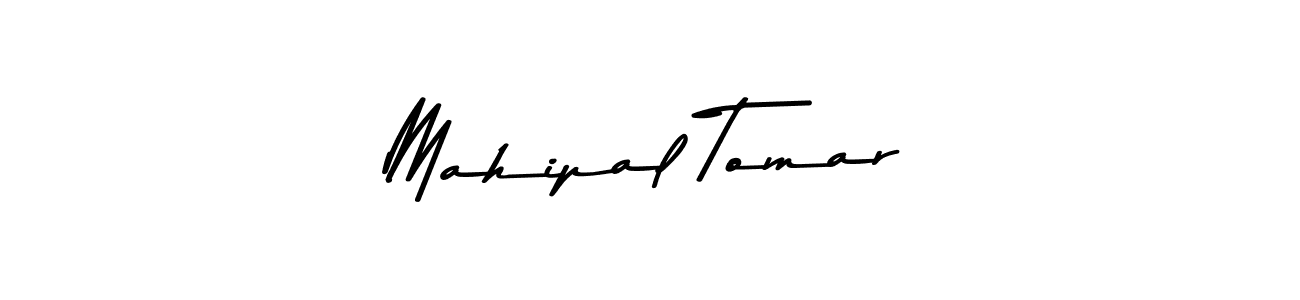 Create a beautiful signature design for name Mahipal Tomar. With this signature (Asem Kandis PERSONAL USE) fonts, you can make a handwritten signature for free. Mahipal Tomar signature style 9 images and pictures png