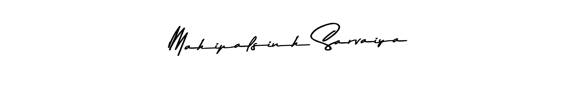 Design your own signature with our free online signature maker. With this signature software, you can create a handwritten (Asem Kandis PERSONAL USE) signature for name Mahipalsinh Sarvaiya. Mahipalsinh Sarvaiya signature style 9 images and pictures png