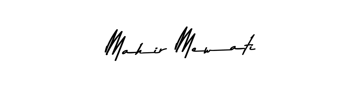 How to make Mahir Mewati signature? Asem Kandis PERSONAL USE is a professional autograph style. Create handwritten signature for Mahir Mewati name. Mahir Mewati signature style 9 images and pictures png