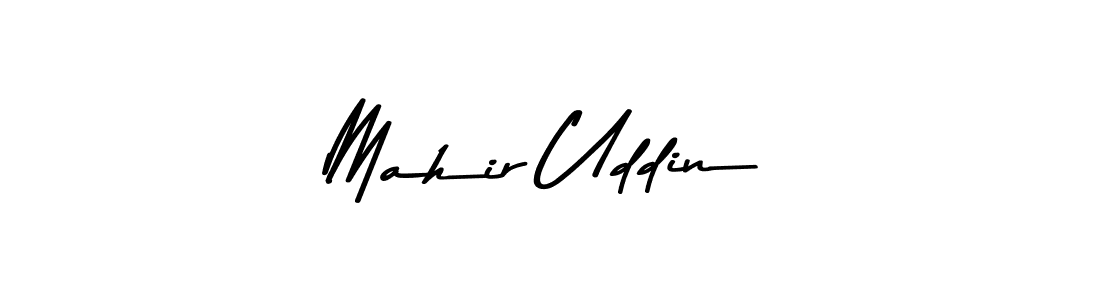 Use a signature maker to create a handwritten signature online. With this signature software, you can design (Asem Kandis PERSONAL USE) your own signature for name Mahir Uddin. Mahir Uddin signature style 9 images and pictures png