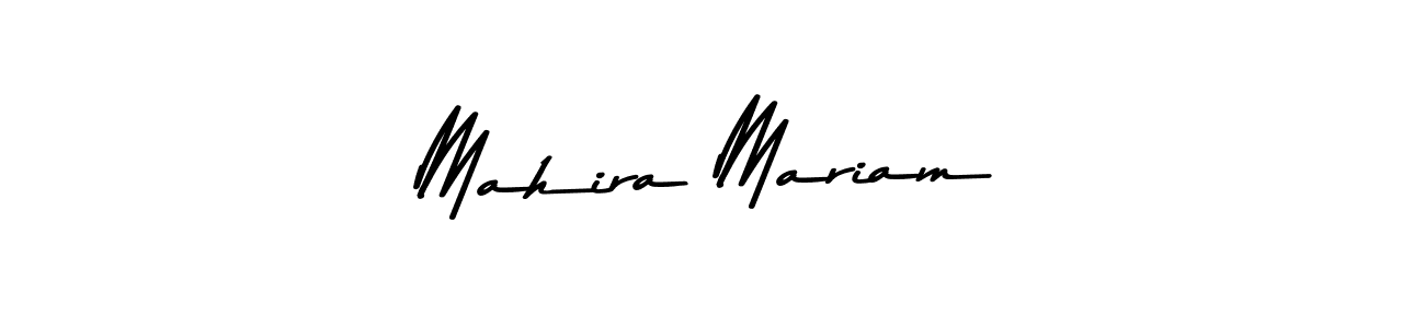 Mahira Mariam stylish signature style. Best Handwritten Sign (Asem Kandis PERSONAL USE) for my name. Handwritten Signature Collection Ideas for my name Mahira Mariam. Mahira Mariam signature style 9 images and pictures png