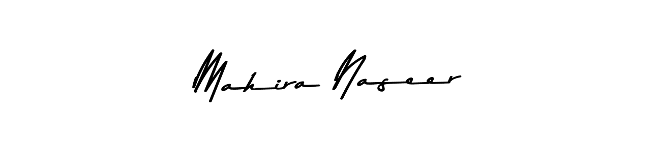 How to make Mahira Naseer signature? Asem Kandis PERSONAL USE is a professional autograph style. Create handwritten signature for Mahira Naseer name. Mahira Naseer signature style 9 images and pictures png